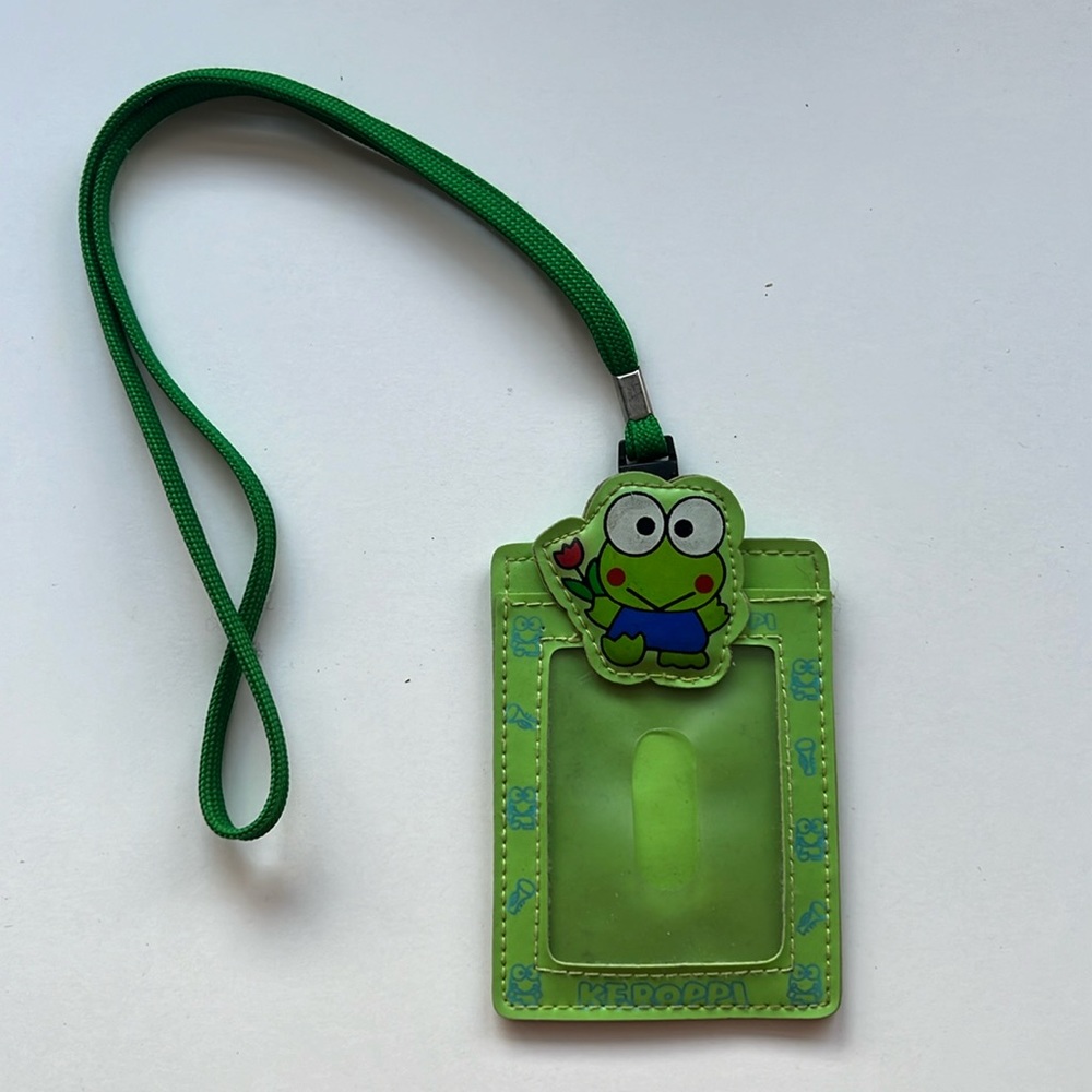 Cute Frog ID Holder
